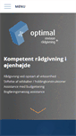 Mobile Screenshot of optimal-revision.dk